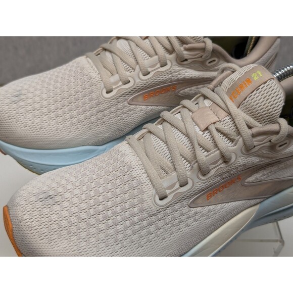 Brooks Women Glycerin GTS 21 White Running Shoes Sneakers Size 10 M - Picture 10 of 13